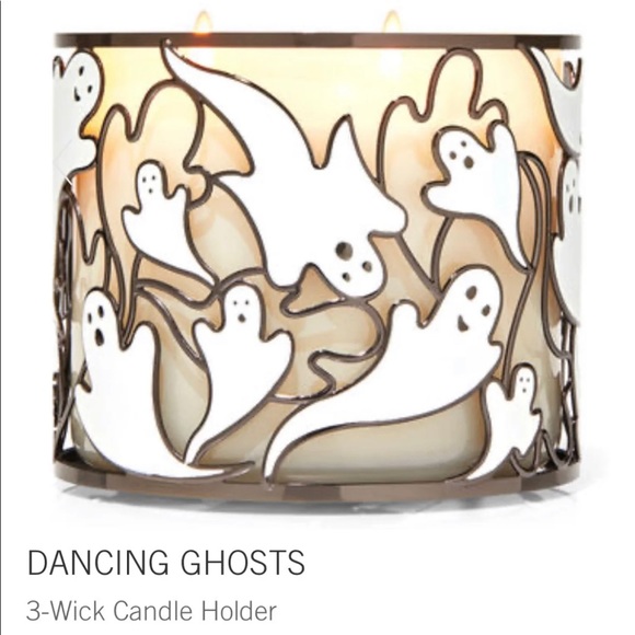 Bath & Body Works | Accents | Bath Body Works Dancing Ghosts 3wick ...